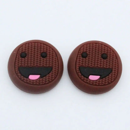 2pcs Thumb Stick S Cases Joystick Grip Protector Case For PS5 PS4 Switch Pro Xbox 360 Silicone Thumbstick Joystick Cover