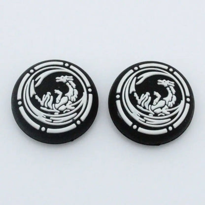 2pcs Thumb Stick S Cases Joystick Grip Protector Case For PS5 PS4 Switch Pro Xbox 360 Silicone Thumbstick Joystick Cover