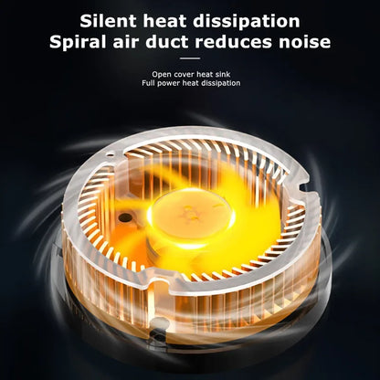 Gaming Mobile Phone Cooler Magnetic Cooling Fan Case Radiator For Mobile Gaming Back Clip Cool Heat Sink For Smartphones